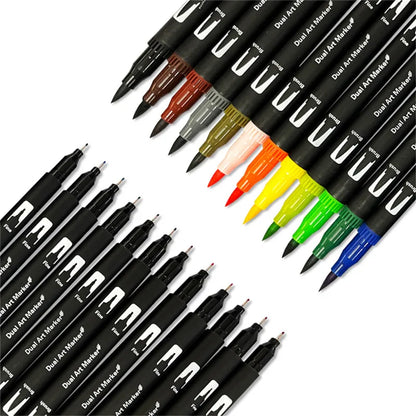 ColorFlex - 60 Dual Tip Markers Set