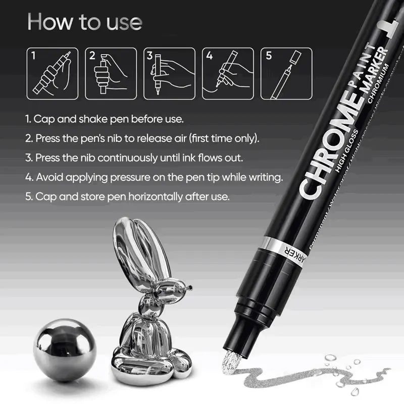 ChromeTouch - Mirror Marker Pen